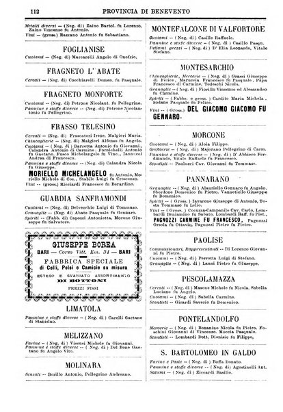 Annuario storico statistico commerciale di Bari e provincia