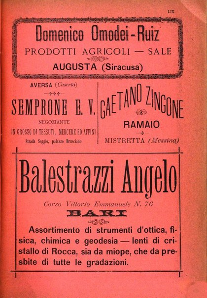 Annuario storico statistico commerciale di Bari e provincia