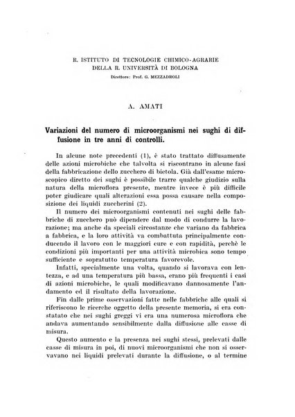 Zymologica e chimica dei colloidi