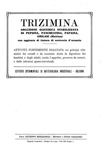 Zymologica e chimica dei colloidi