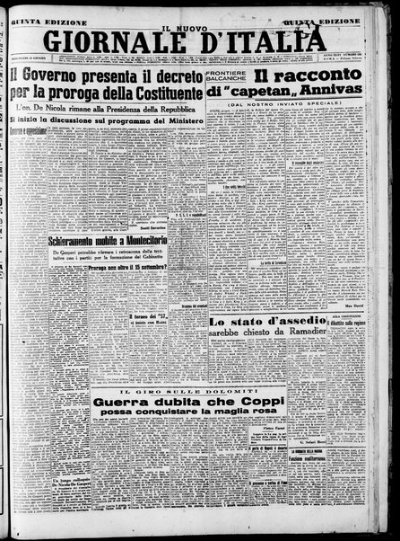 Il nuovo giornale d'Italia