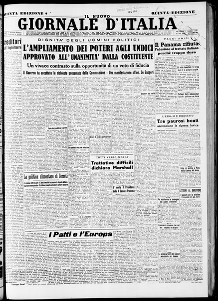 Il nuovo giornale d'Italia