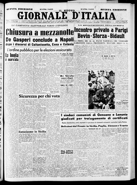 Il nuovo giornale d'Italia