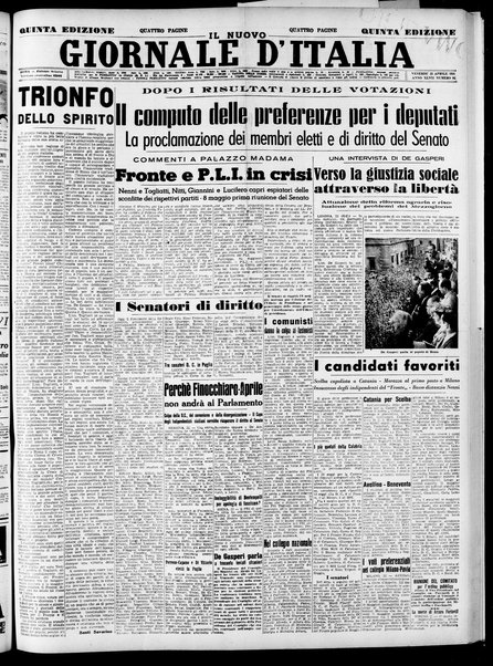 Il nuovo giornale d'Italia