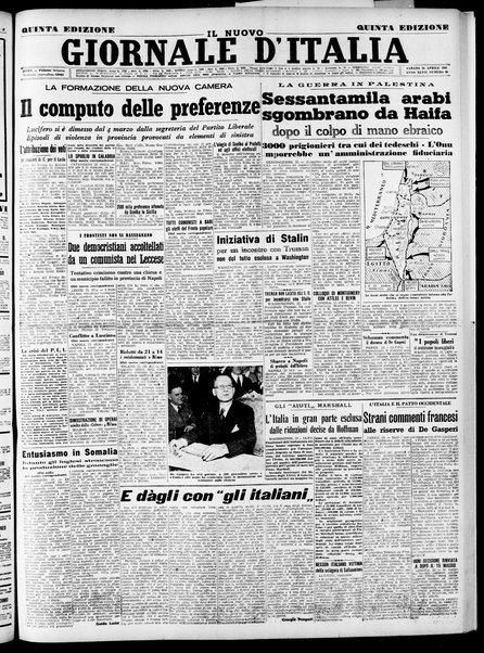 Il nuovo giornale d'Italia