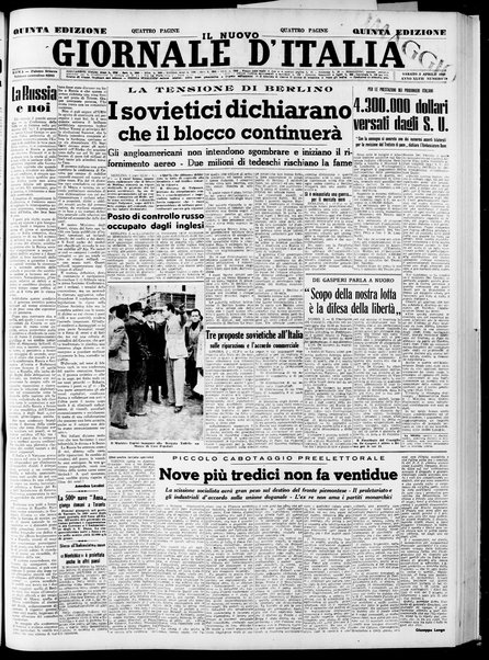 Il nuovo giornale d'Italia