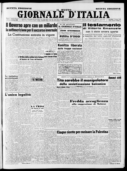 Il nuovo giornale d'Italia