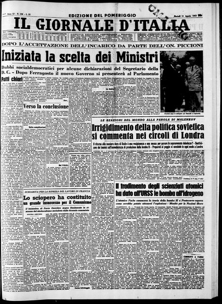 Il giornale d'Italia