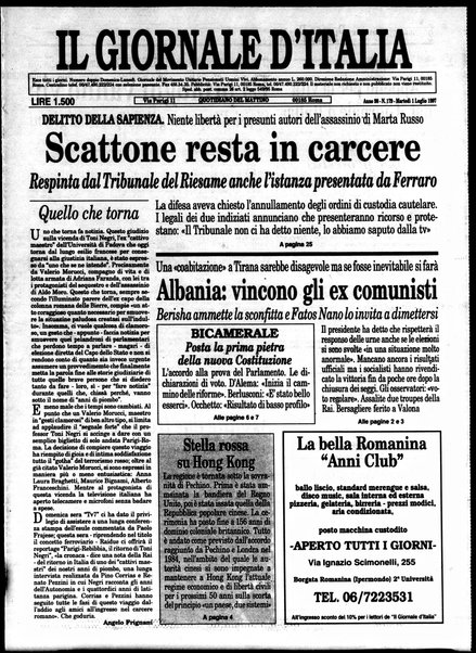 Il giornale d'Italia