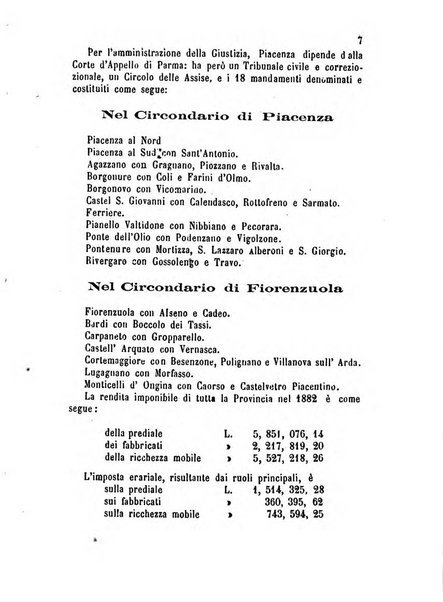 Annuario della provincia di Piacenza