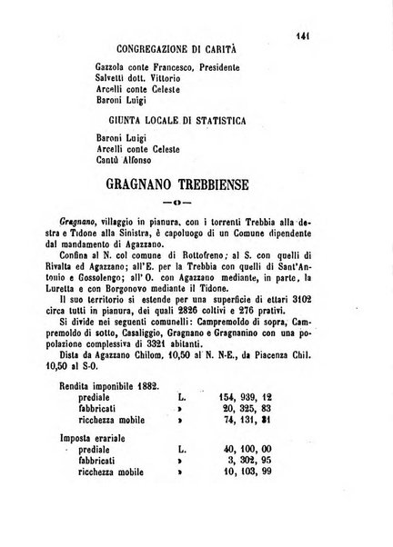 Annuario della provincia di Piacenza