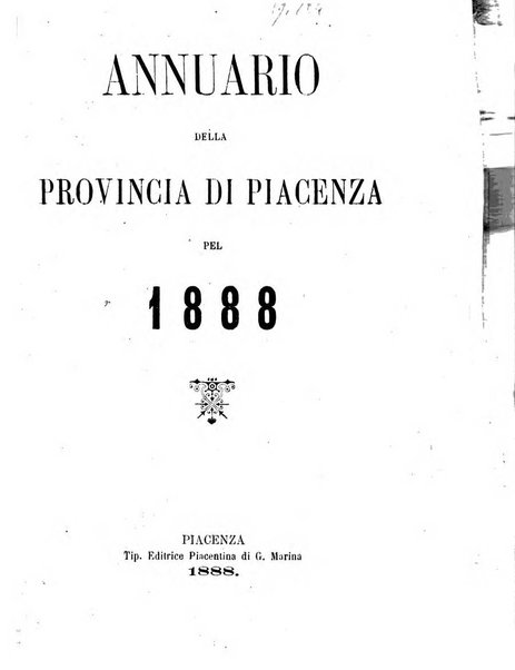 Annuario della provincia di Piacenza