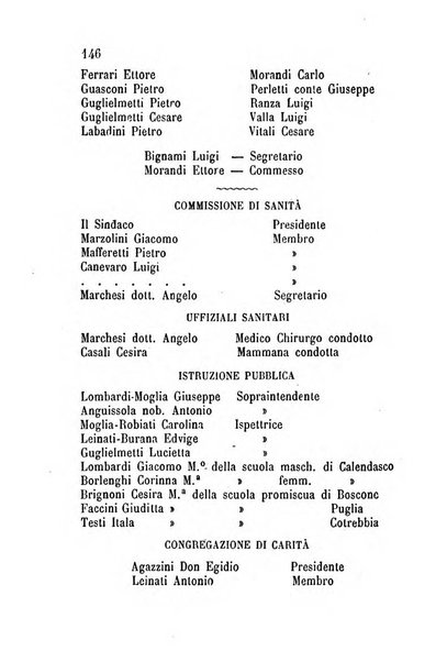 Annuario della provincia di Piacenza