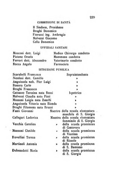 Annuario della provincia di Piacenza