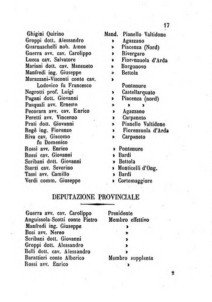 Annuario della provincia di Piacenza