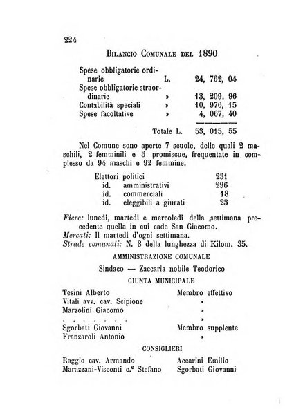 Annuario della provincia di Piacenza