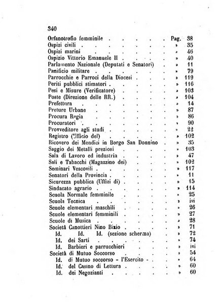 Annuario della provincia di Piacenza