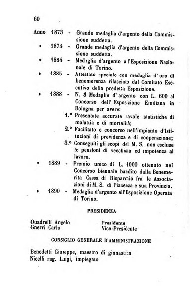 Annuario della provincia di Piacenza