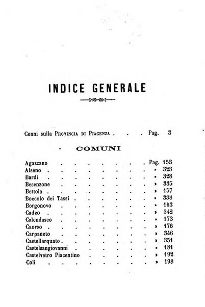 Annuario della provincia di Piacenza