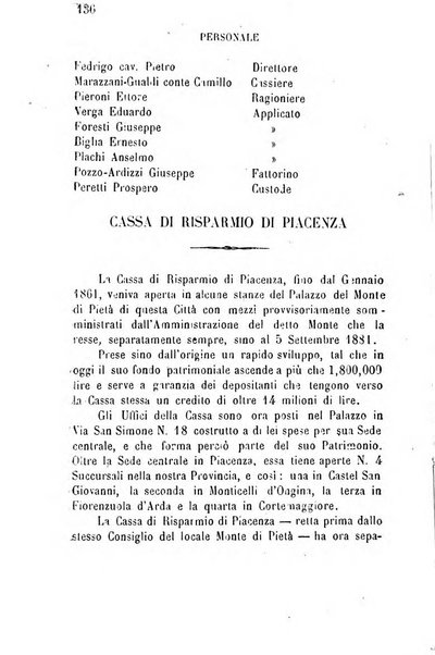 Annuario della provincia di Piacenza