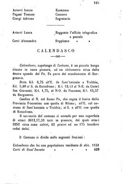 Annuario della provincia di Piacenza