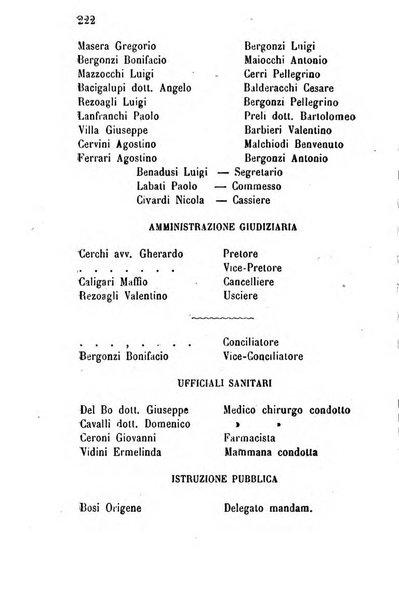 Annuario della provincia di Piacenza