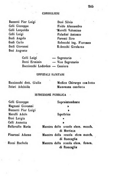 Annuario della provincia di Piacenza