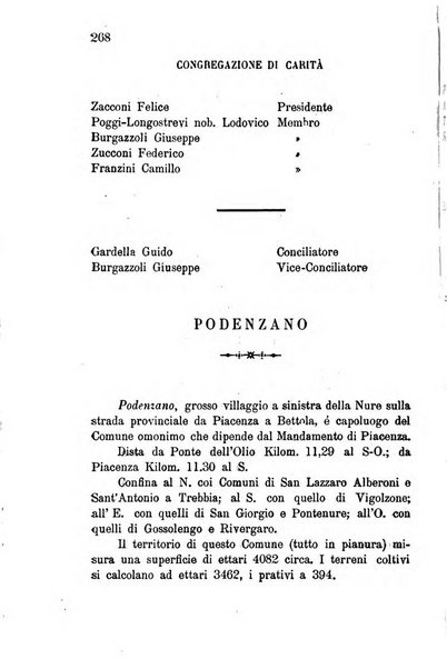 Annuario della provincia di Piacenza