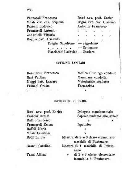 Annuario della provincia di Piacenza