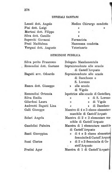 Annuario della provincia di Piacenza