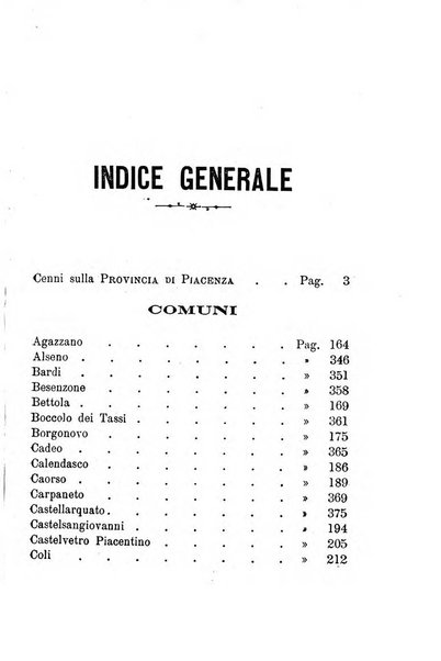 Annuario della provincia di Piacenza