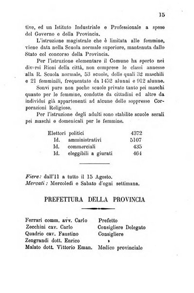 Annuario della provincia di Piacenza