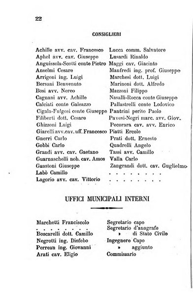 Annuario della provincia di Piacenza