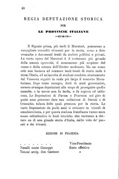 Annuario della provincia di Piacenza