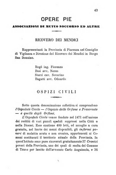 Annuario della provincia di Piacenza