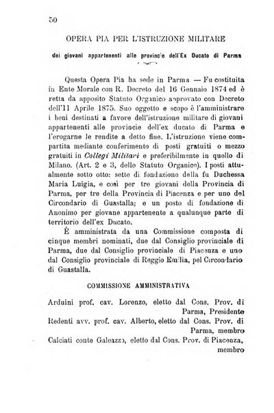 Annuario della provincia di Piacenza