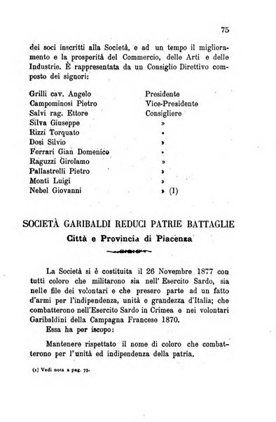 Annuario della provincia di Piacenza