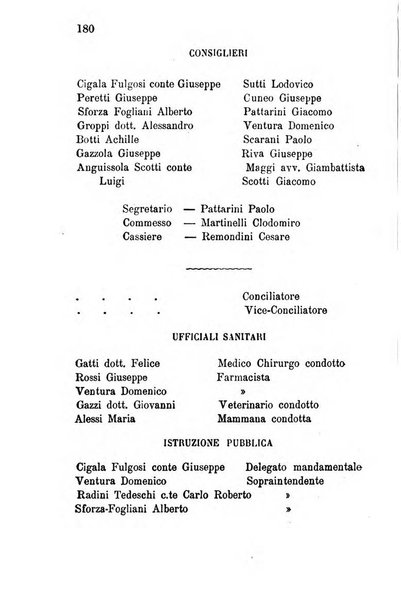 Annuario della provincia di Piacenza