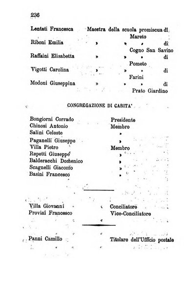 Annuario della provincia di Piacenza