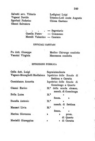 Annuario della provincia di Piacenza