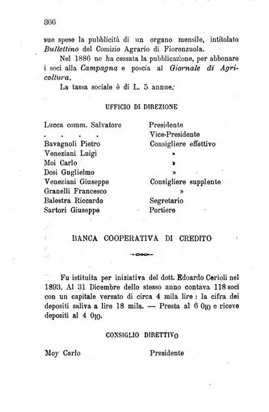 Annuario della provincia di Piacenza