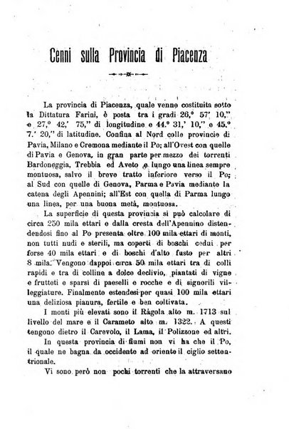 Annuario della provincia di Piacenza