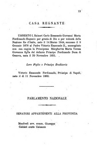 Annuario della provincia di Piacenza