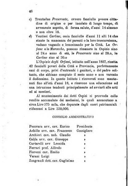 Annuario della provincia di Piacenza