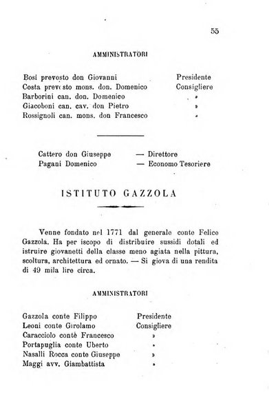 Annuario della provincia di Piacenza