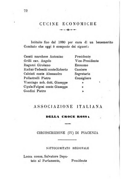 Annuario della provincia di Piacenza