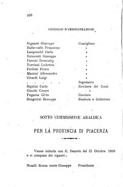 Annuario della provincia di Piacenza