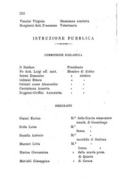 Annuario della provincia di Piacenza