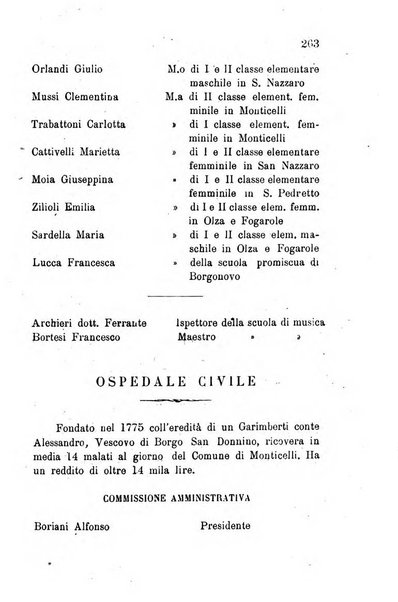 Annuario della provincia di Piacenza