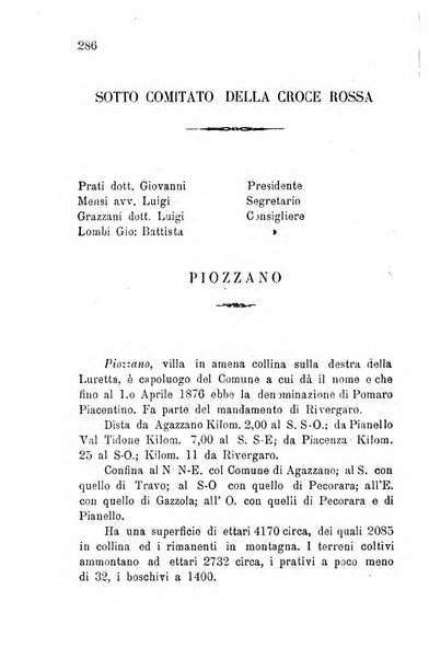 Annuario della provincia di Piacenza